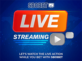 Bên cạnh cá cược trực tiếp, SBOBET cũng cung cấp dịch vụ phát sóng trực tiếp thông qua tính năng SBOBET TV.